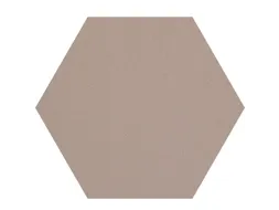 Prikbord Zeshoek Beige Kleur 2187 Bulletin Paneel Ø 60cm frameloos