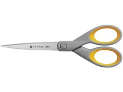 Kantoorschaar Westcott 180mm met softgrip titanium
