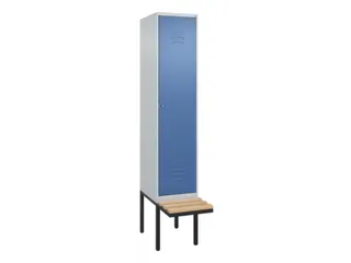 locker voor scheiding van kleding,HxBxD 2120x400x815mm,1vak - 1