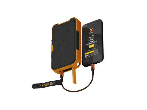 Powerbank Xtorm Solar rugged 10.000 incl. zaklamp en kickstand