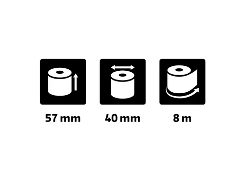 Exacompta Kassarol 57mmx40mmx12mm 8 Meter 60 Gram