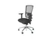 Siège de bureau 400 NPR tissu noir/dossier Mesh noir/piètemen chrom