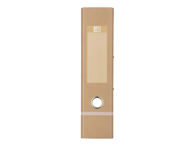 Ordner Oxford Touareg A4 80mm karton naturel/wit