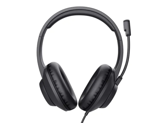Trust Ayda Max USB-headset bedraad Hoofdtelefoon Zwart