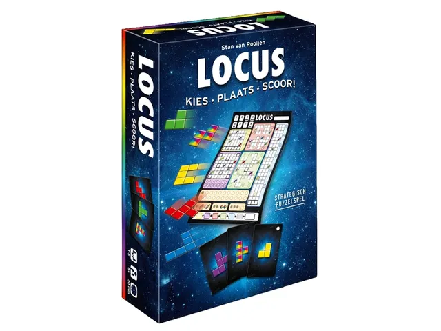 Tucker's Fun Factory Spel Locus kaartspel