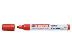 Viltstift edding 4500 textiel rond rood 2-3mm