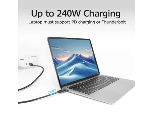 Kabel ACT USB-C 4.0 20Gbps Thunderbolt 3 2m