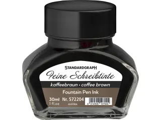 Kalligrafie inkt Standardgraph 30ml koffiebruin - 1