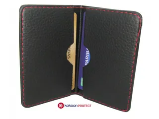 Creditcardhouder RFID Imitatieleer 2 pasjes Assorti - 1