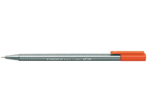 Fineliner Staedtler Triplus 334 rood 0.3mm