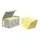 Memoblok Post-it 655-1B recycled 76x127mm canary yellow 6 stuks