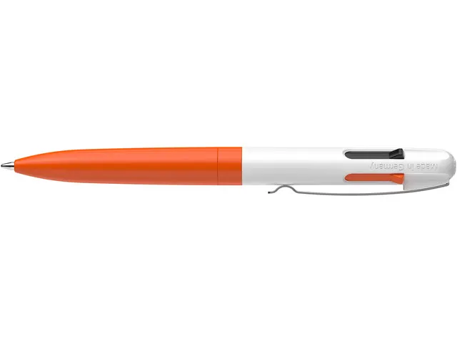 Balpen Schneider Take 4 Neon oranje/wit