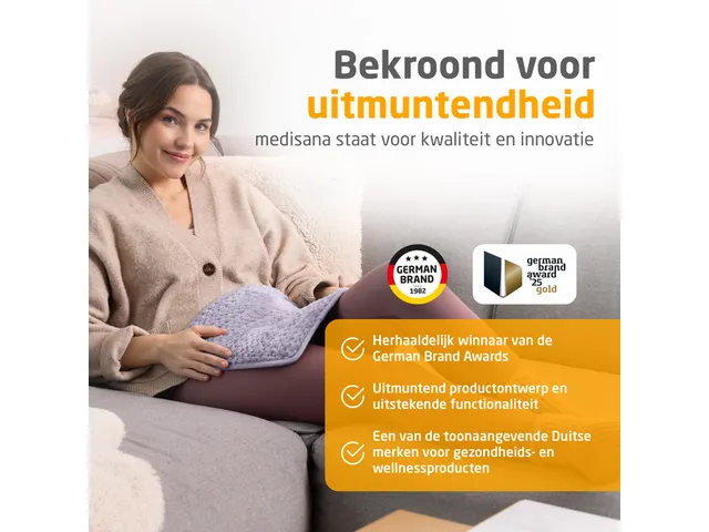 Medisana HP 518 Warmtekussen Zacht lila