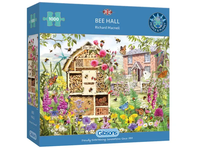Gibsons Puzzel Bee Hall 1000 stukjes