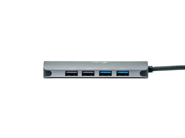 USB-C Metal Nano 2x Display Docking Station with PD 100 W + Charger 10