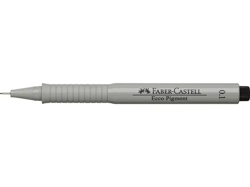 Tekenpen Fc Ecco Pigment 0.1mm zwart