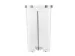 Hana 2 Pedaalemmer 45 liter Wit