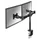Monitorarm FPMA-D960D 2 Schermen 10-27 Inch met Klem Zwart