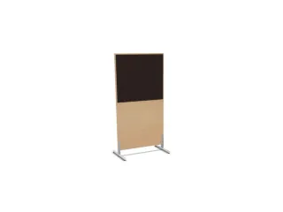 scheidingswand,HxB 1545x800mm,NE-esdoorn,BN2036-bruin - 2