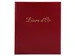 Livre d'or Balacron avec titre 140 pages blanches - 21x19 cm vertical
