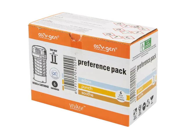 Luchtverfrisser Oxy-Gen mix doos 6 stuks 262006