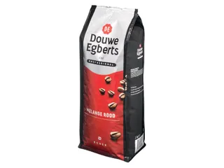 Koffie Douwe Egberts bonen Melange Rood 1kg - 1