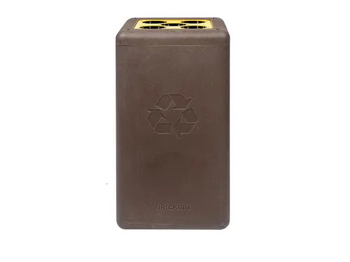 Circulaire Bekerbak BrickBin gerecycled koffiedik Cups 65 Liter
