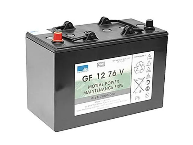 Onderhoudsvrije tractiebatterijen 12V/76Ah/5