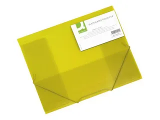 Elastomap A4 Mat Met Drie kleppen PP 400 Micron Geel - 1