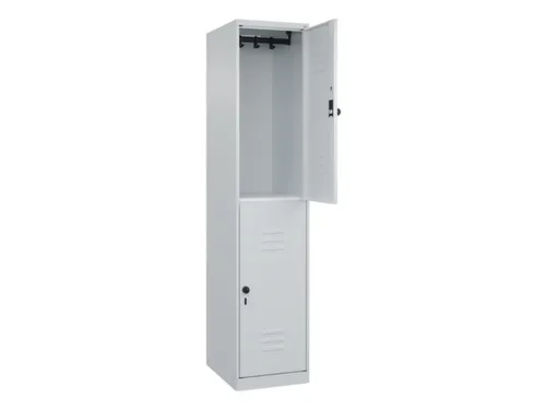 dubbeldekse locker,HxBxD 1850x400x500mm,1x2vak.,vak B 400mm