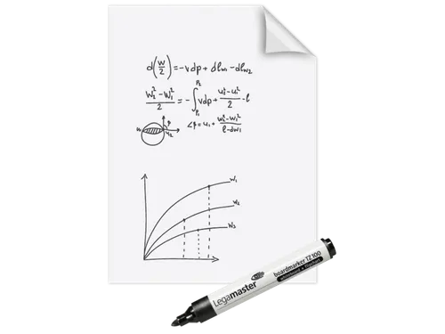 Legamaster Magic-Chart Whiteboard folie 60x80cm Wit 25 vel