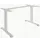 Verstelbaar Bureau Frame Wit 160Cm