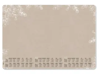 Designonderlegger Sigel Natural Eucalyptus 27/28/29 59,5x41cm 30 vel 8 - 2