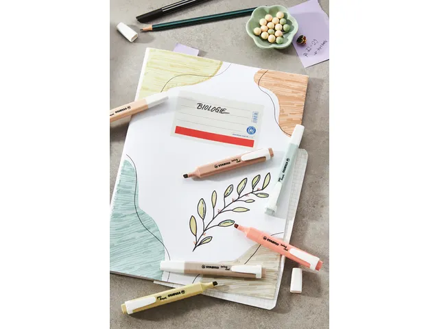 Markeerstift STABILO Swing cool nature colors warmgrijs