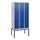 dubbeldekse locker,HxBxD 1950x900x500mm,3x2vak.,vak B 300mm