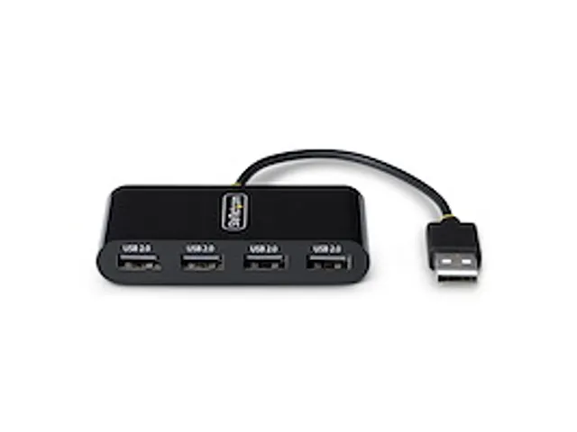 4-Port USB 2.0 Hub USB Bus Powered Compacte Travel USB Hub