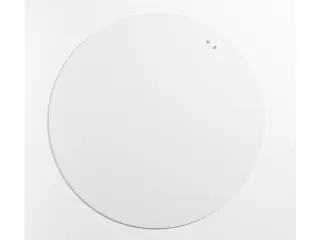 Glasmagneetbord Naga rond diameter 100cm Pure White - 2