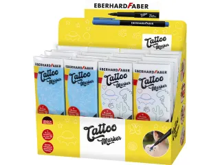 Tattoo stiften Eberhard Faber Beach 10x en Kids 10x in display - 1