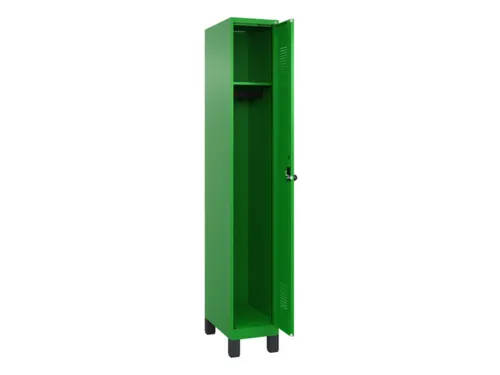 locker,HxBxD 1950x300x500mm,1vak,vak B 300mm,draaigrendel,voeten