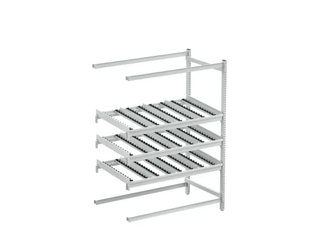 ESD-Kanban-stelling,aanbouwveld aan de zijkant,HxBxD 1860x1385x805mm