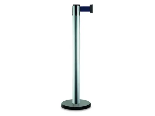 Afzetsysteem Paal Pure 985x70mm Band 2m Zilverkleurig Blauw