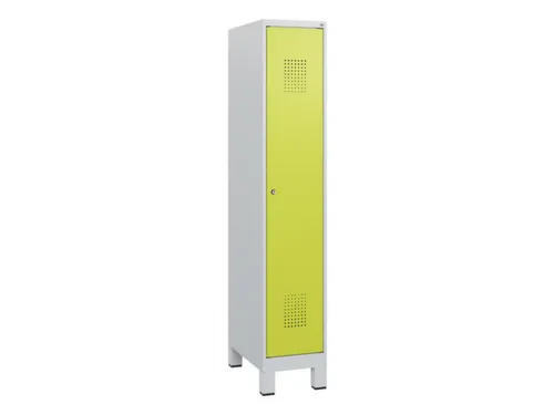 schoollocker,HxBxD 1630x300x500mm,1vak,vak B 300mm,cil.-slot,voeten