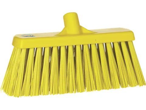 Hygiene 2915-6 Bezem Geel 30cm harde vezels