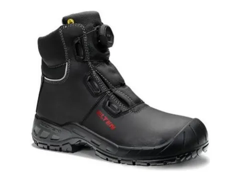 Elten 767451 Laurenzo hoge S3 Veiligheidsschoenen ESD Zwart maat 49