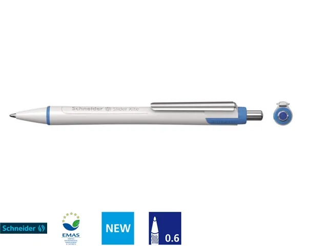 Stylo bille Schneider Slider Xite XB bleu