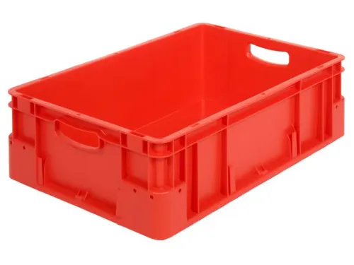 Stapelkrat Pp Hxlxb 180X600X400Mm 30L Rood