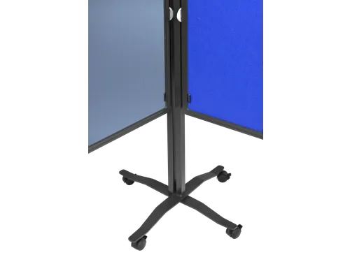PREMIUM PLUS workshopbord inklapbaar 150x120cm blauw-grijs vilt