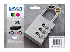 C13T35964010 EPSON WF Inkt cmyk HC 2600/3x1900pag 1x41,2/3x20,3 ml