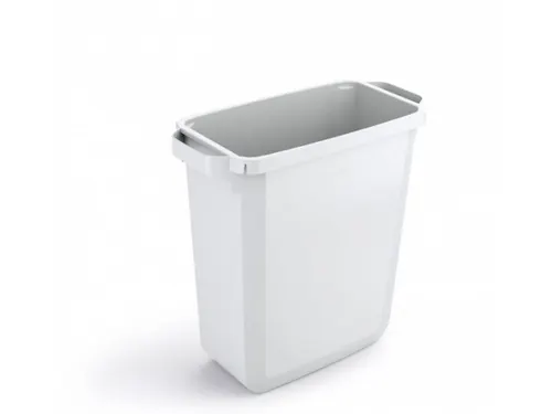 Rechthoekige Afvalbak Durabin 60 Liter Wit