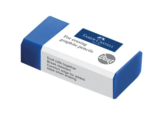 Gum Faber Castell Stofvrij Blauw